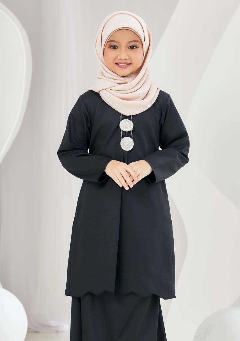 Kurung Soraya Kids - Black