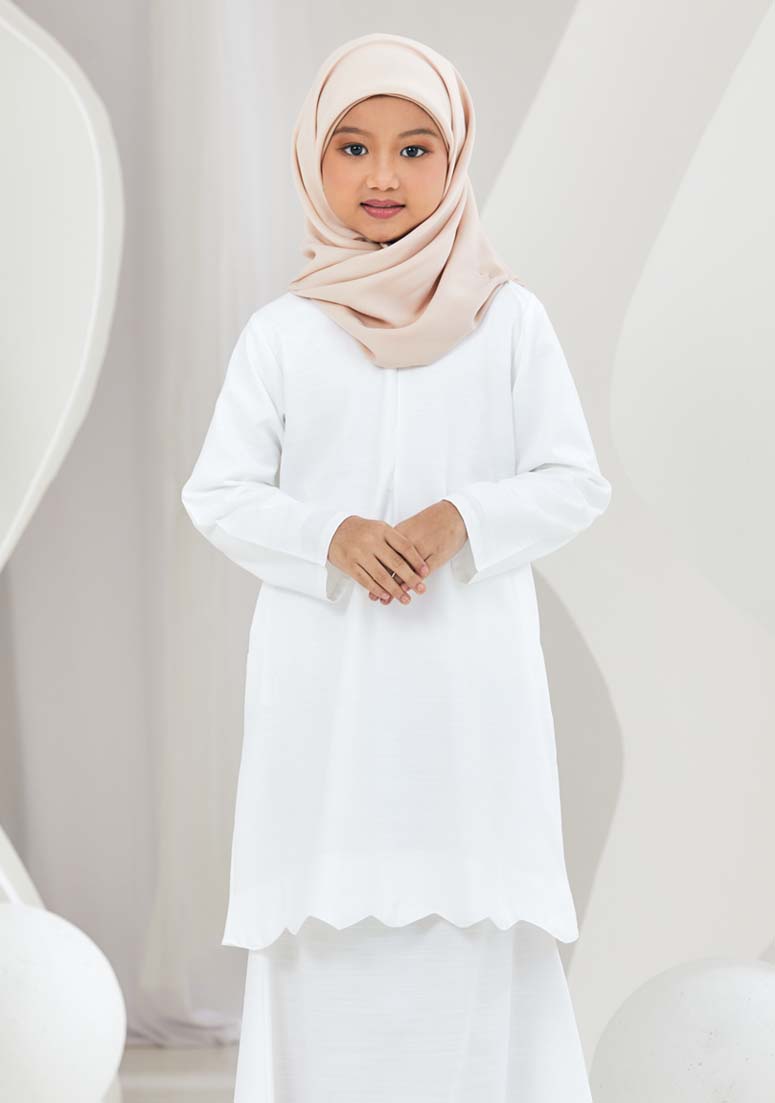 Kurung Soraya Kids - Off White