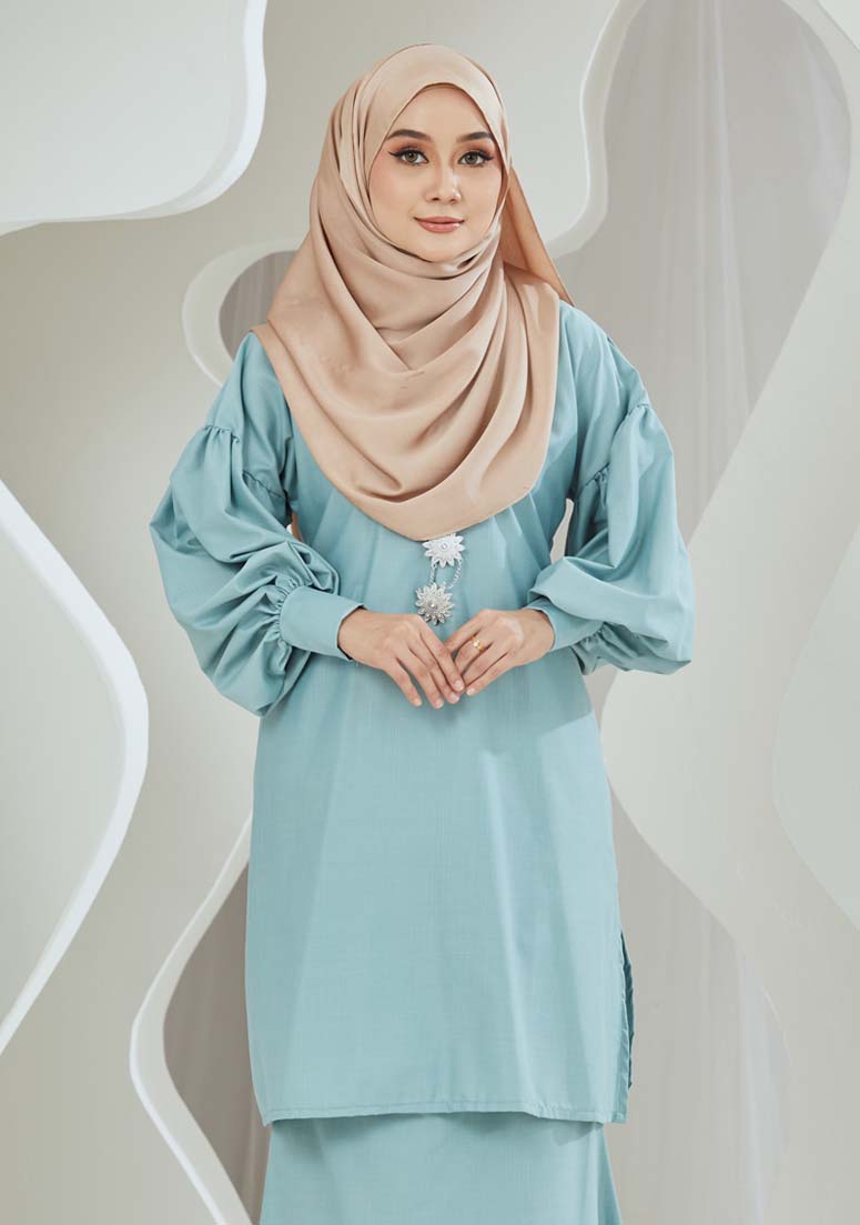 Kurung Suhayla - Mint Green