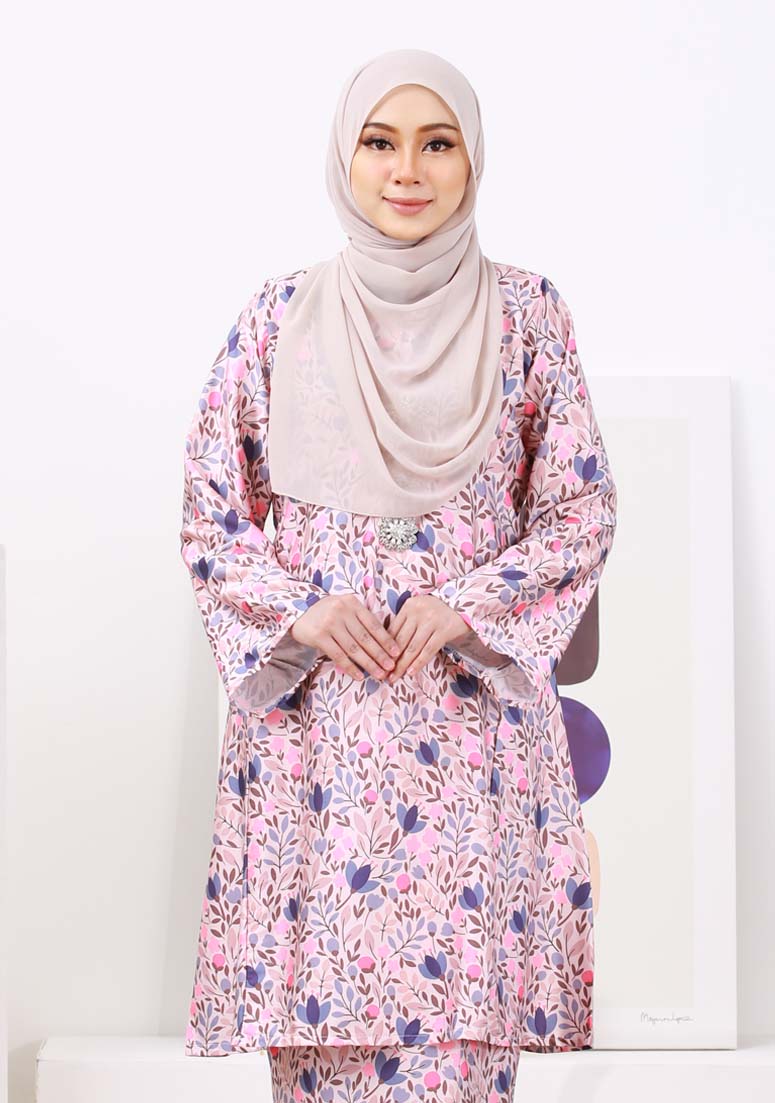 Kurung Tulip - Pink