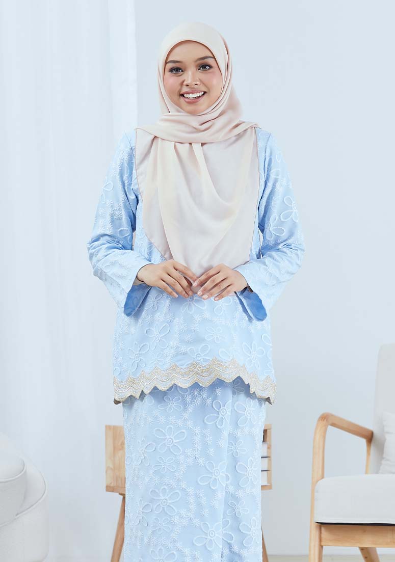 Kurung Tun Teja - Baby Blue