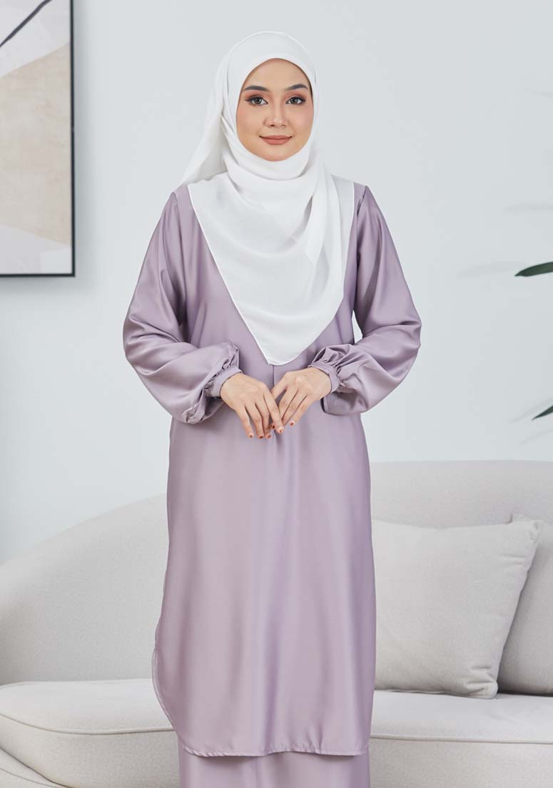 Kurung Wahida - Light Mauve