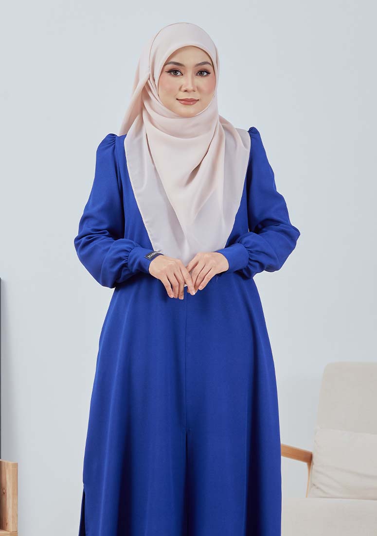 Kurung Zakiya - Royal Blue