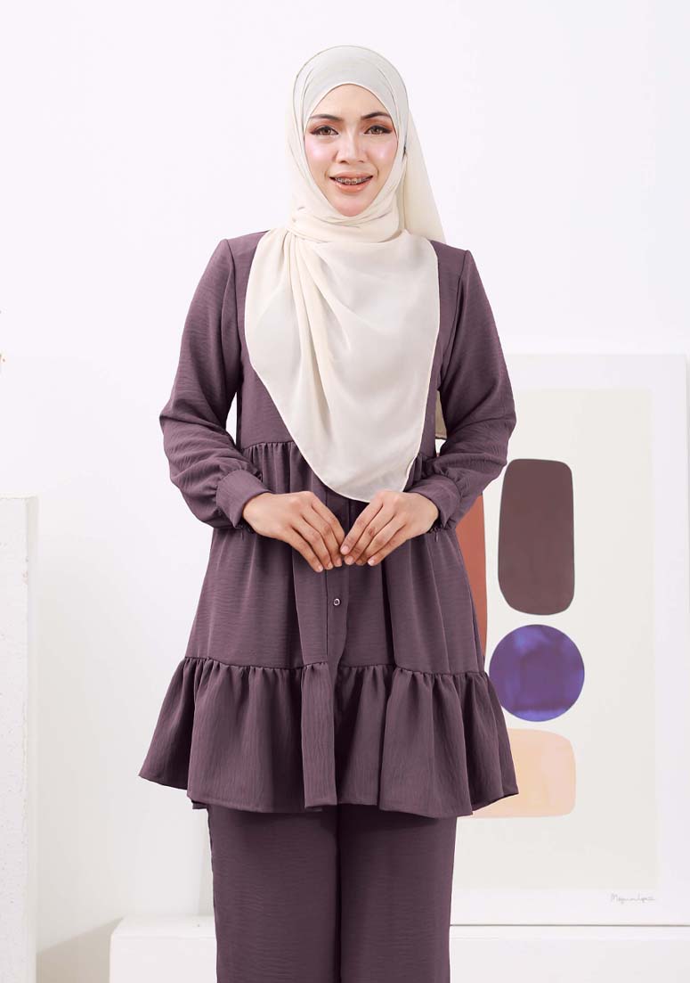 Suit Afiaa - Ash Brown