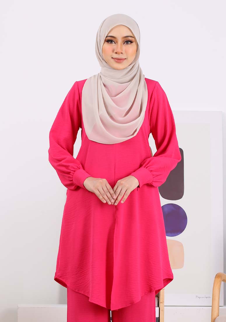 Suit Arfaa - Fuschia Pink