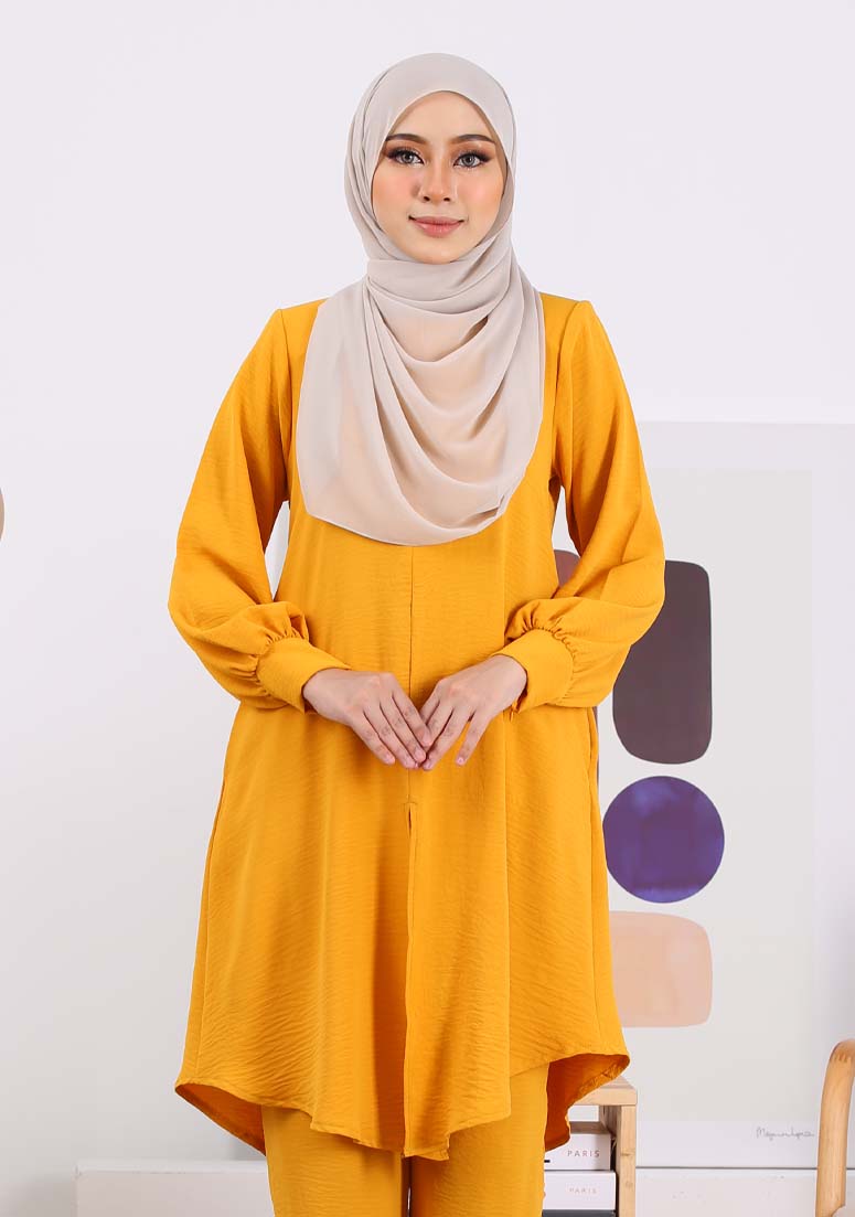 Suit Arfaa - Mustard