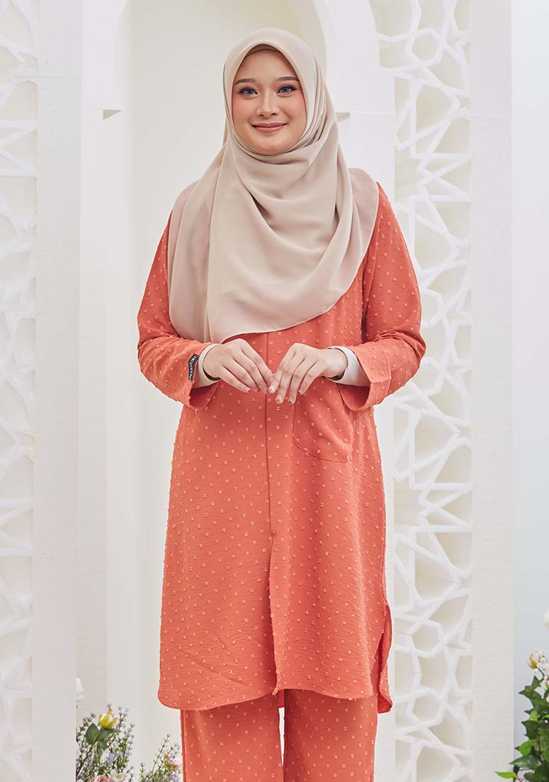 Suit Cik Eylia - Dusty Orange