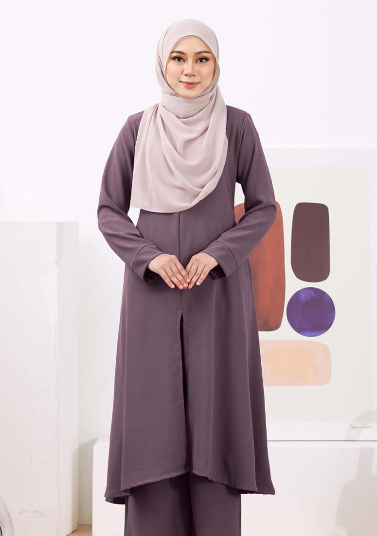 Suit Ilyana - Ash Brown