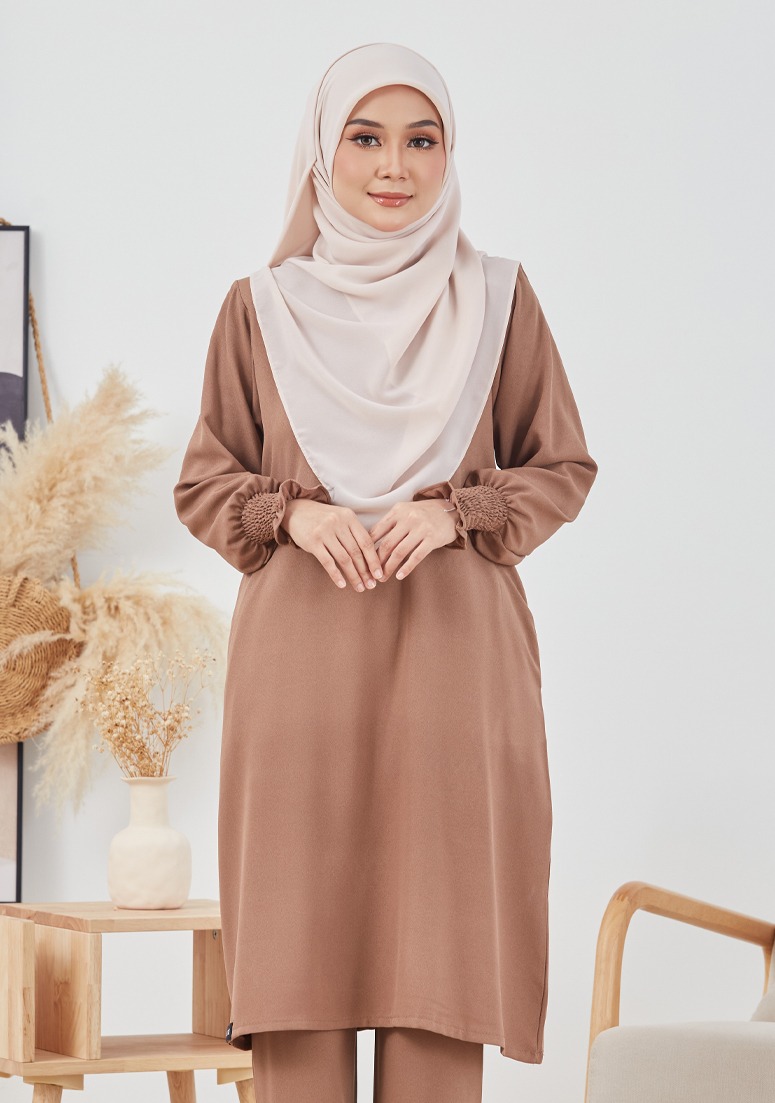 Suit Inayah - Light Coco