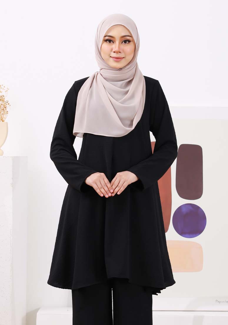 Suit Maymunah - Black
