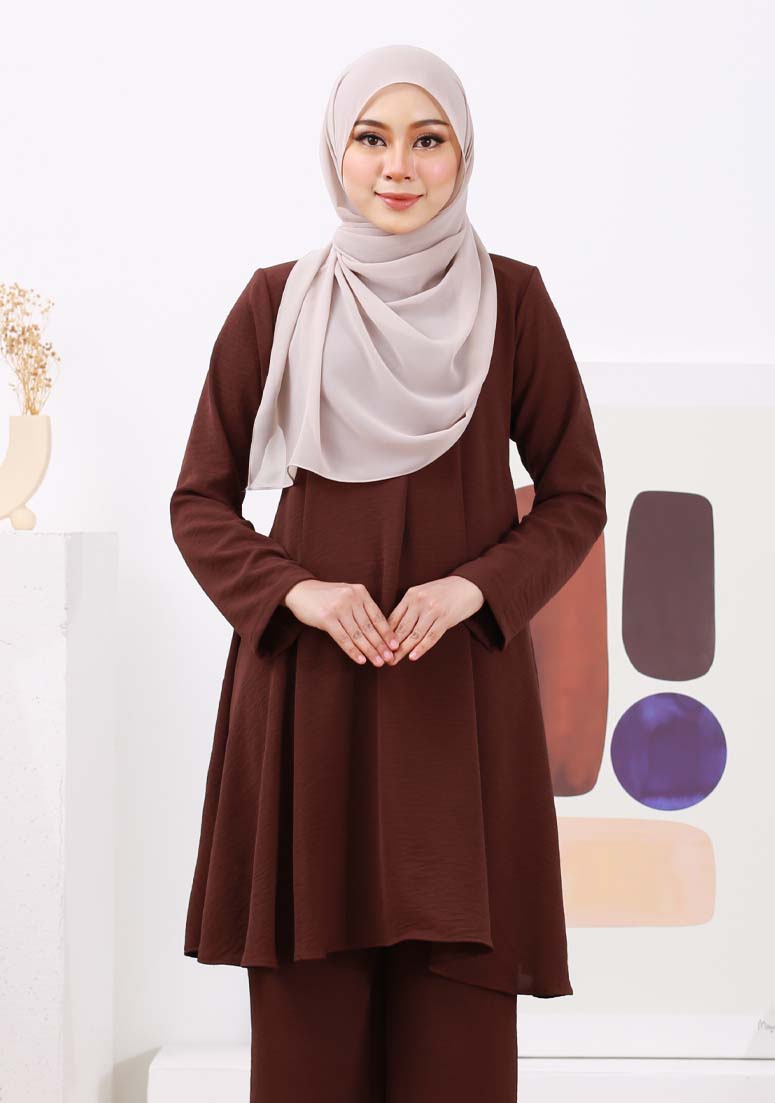 Suit Maymunah - Dark Choc