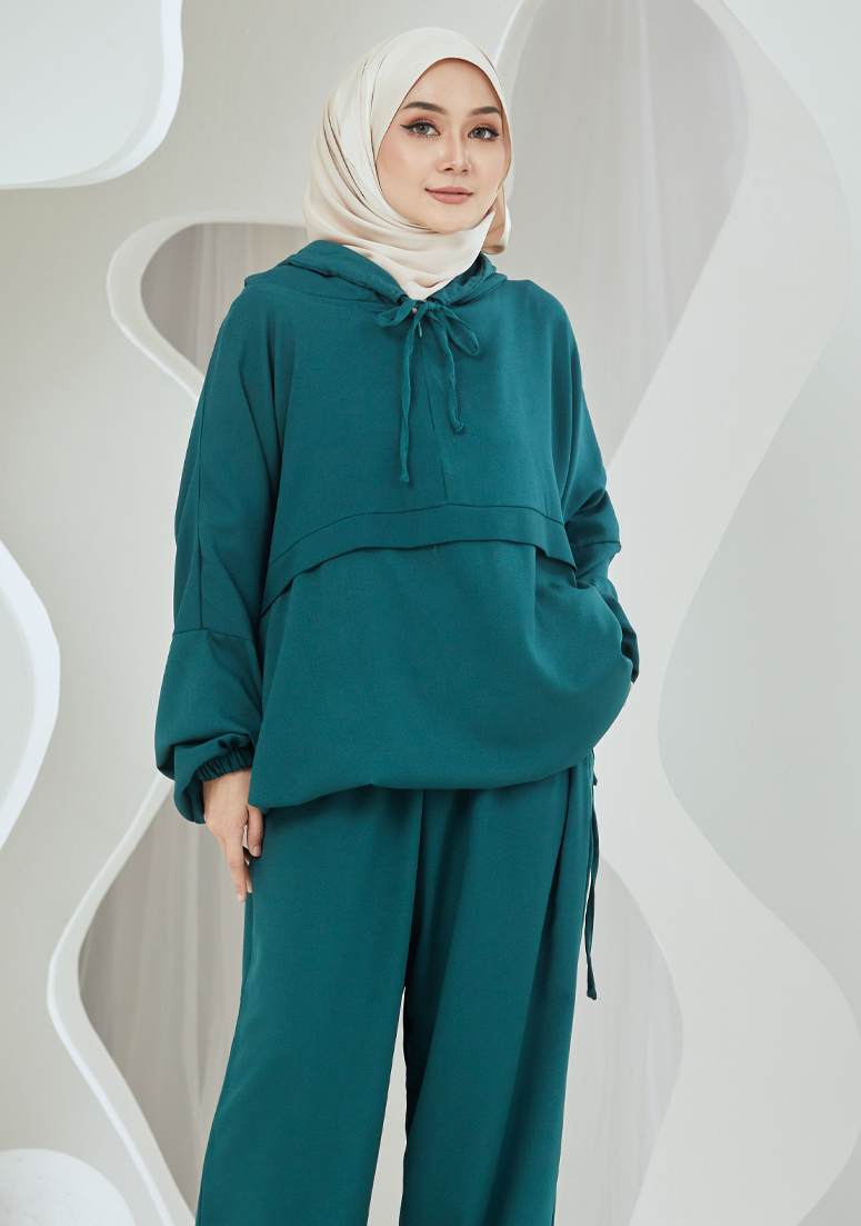 Suit Nimraa - Deep Green