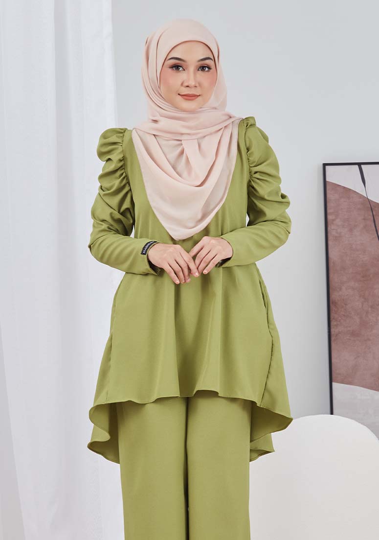 Suit Noufaa - Lime Green