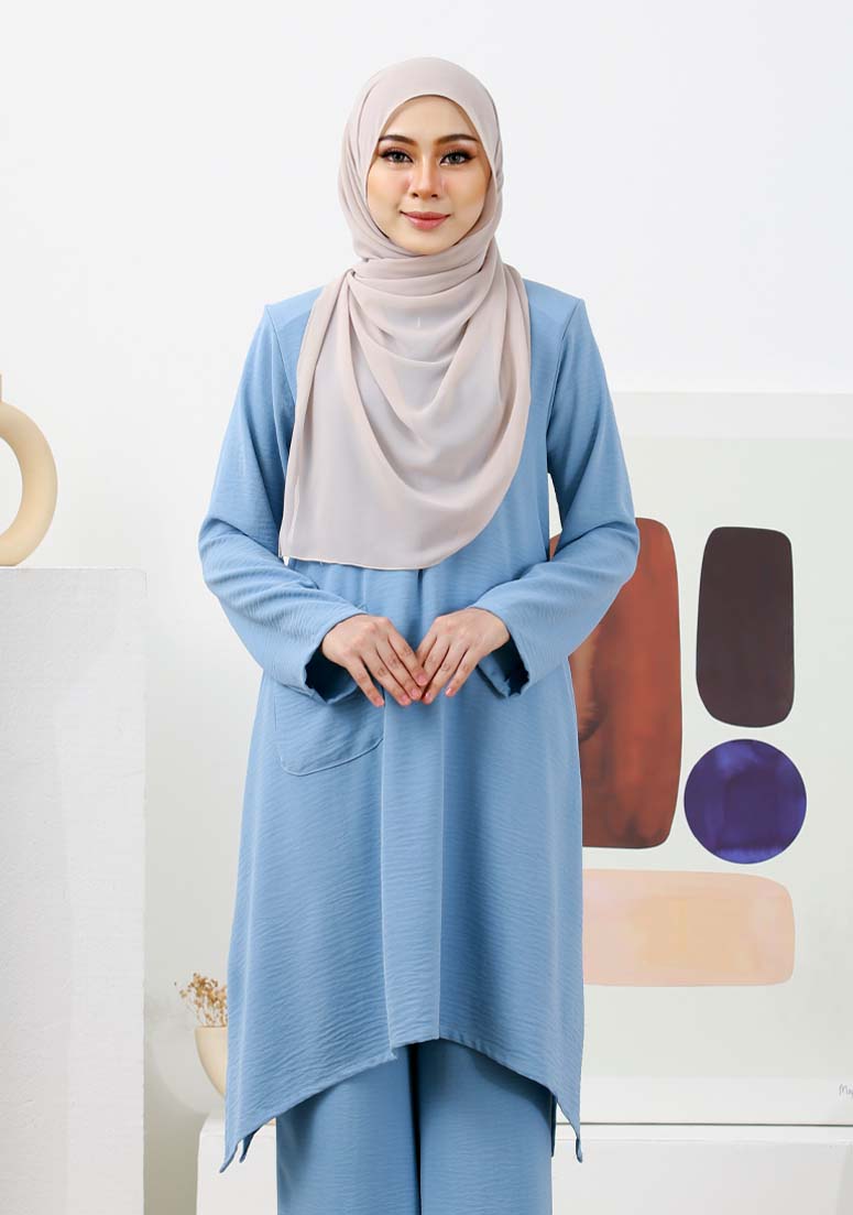 Suit Nur Olivia - Ash Blue