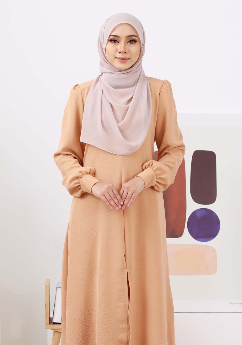 Suit Nur Zakiya - Light Brown