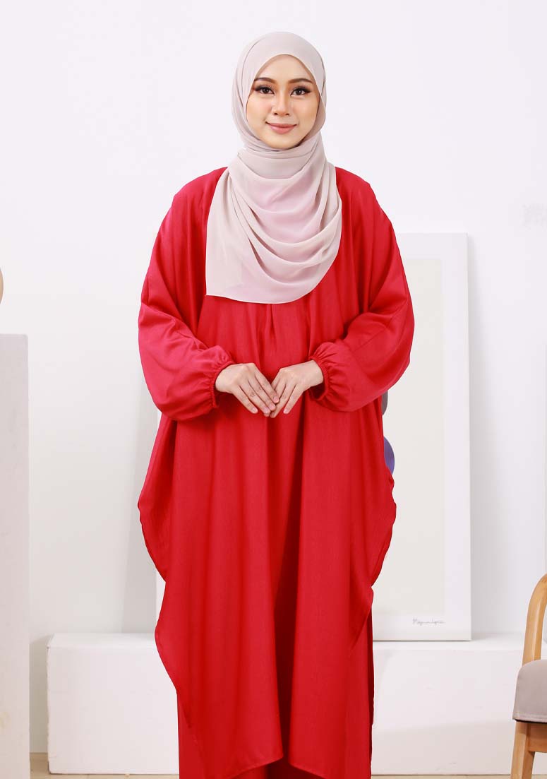 Suit Puteri Raniya - Fuschia Pink