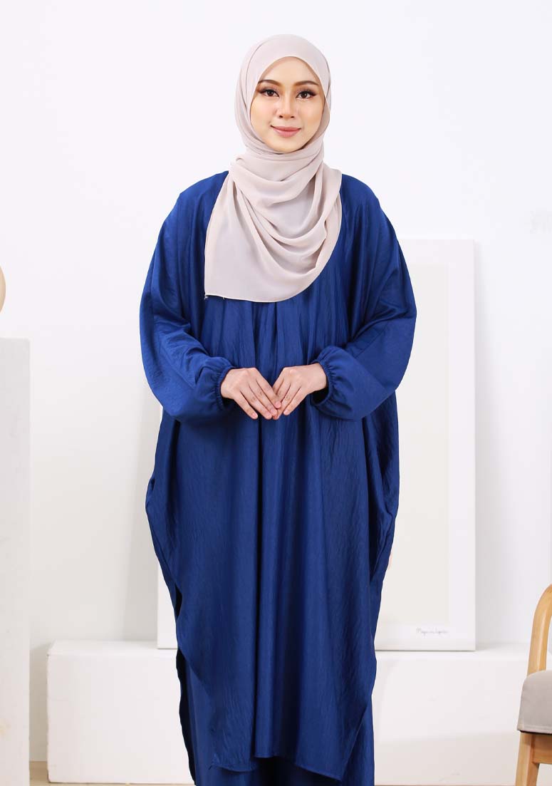 Suit Puteri Raniya - Navy Blue