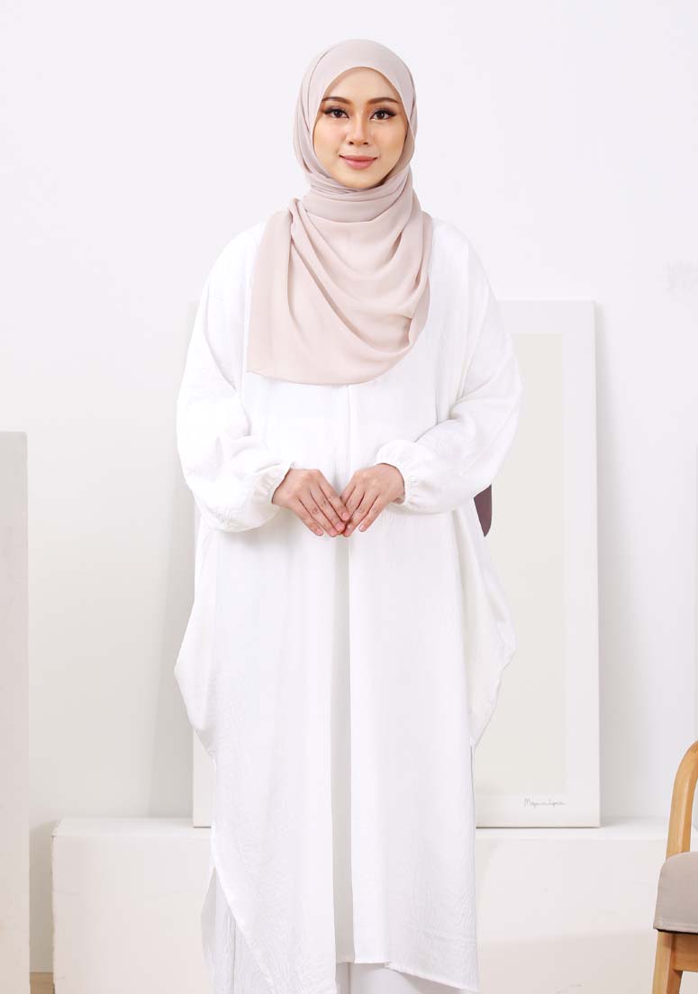 Suit Puteri Raniya - Off White