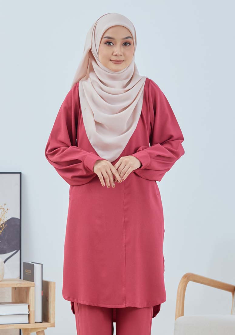 Suit Salma - Dark Pink