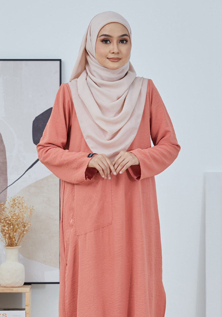 Suit Salwa - Dusty Orange