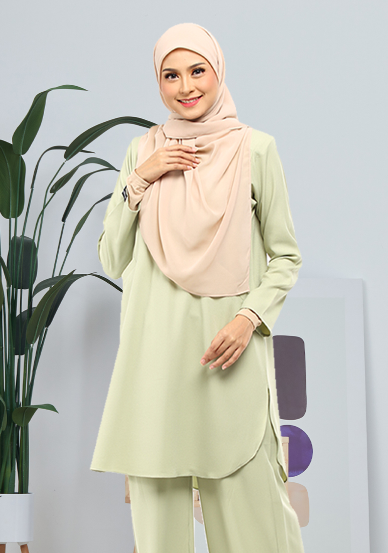 Suit Syafira - Light Green