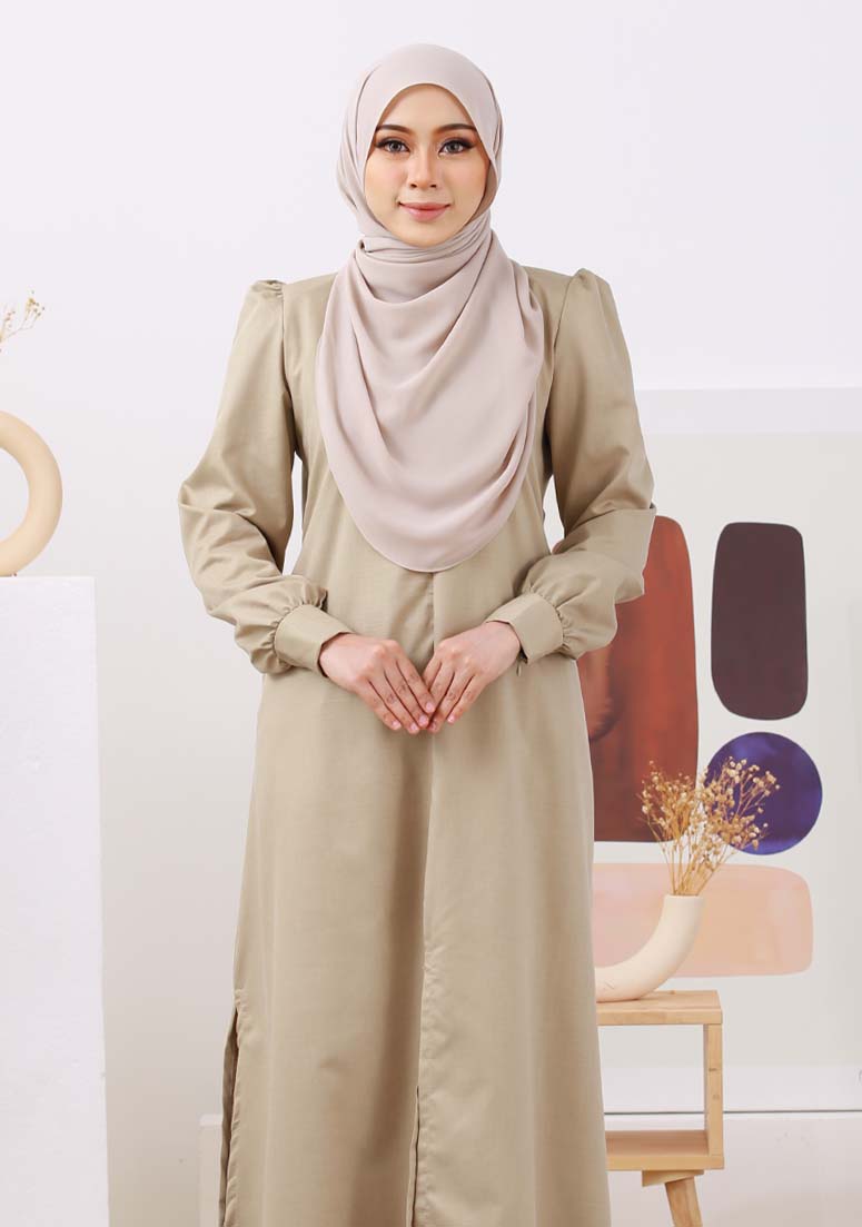 Suit Tun Zakiya - Light Olive