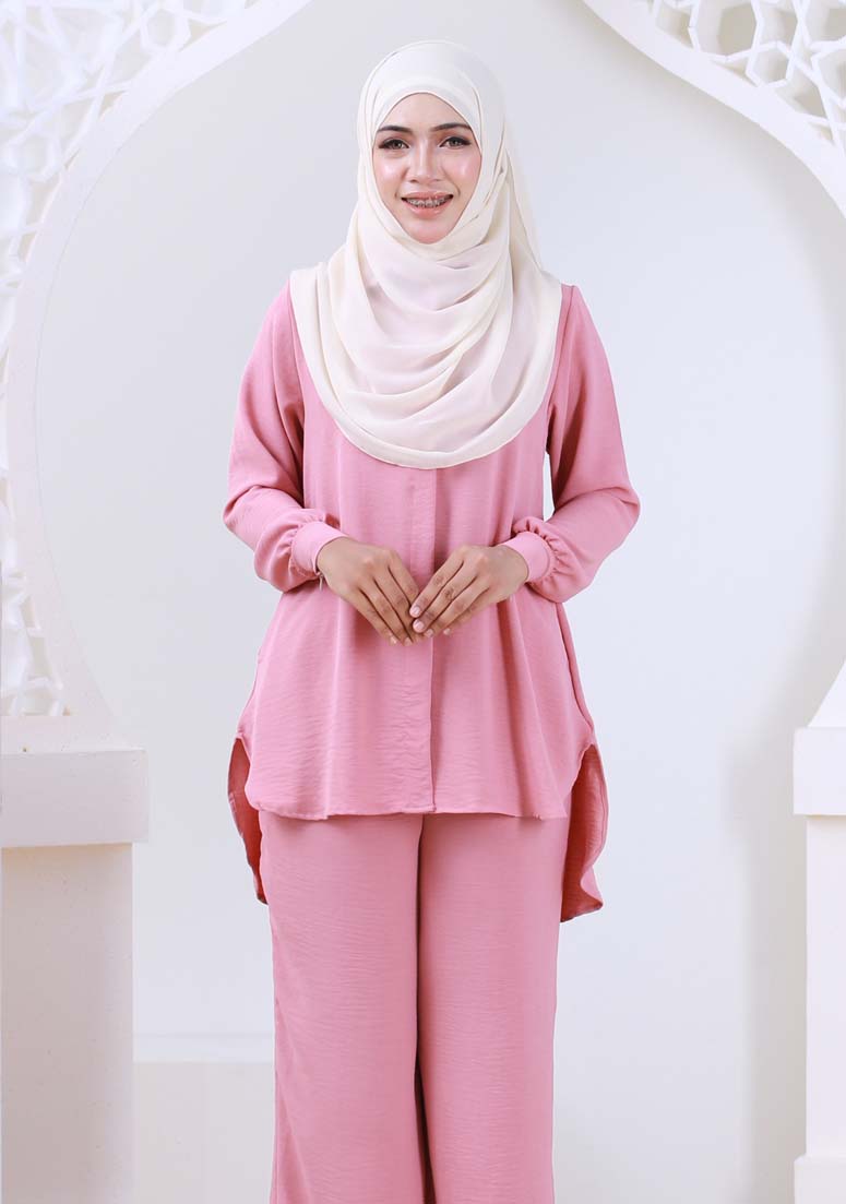 Suit Waraa - Rose Pink