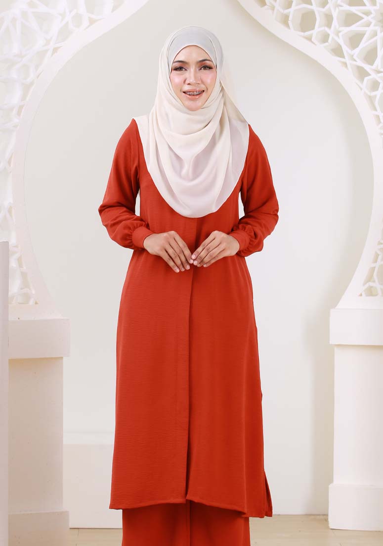 Suit Zahara - Burnt Orange