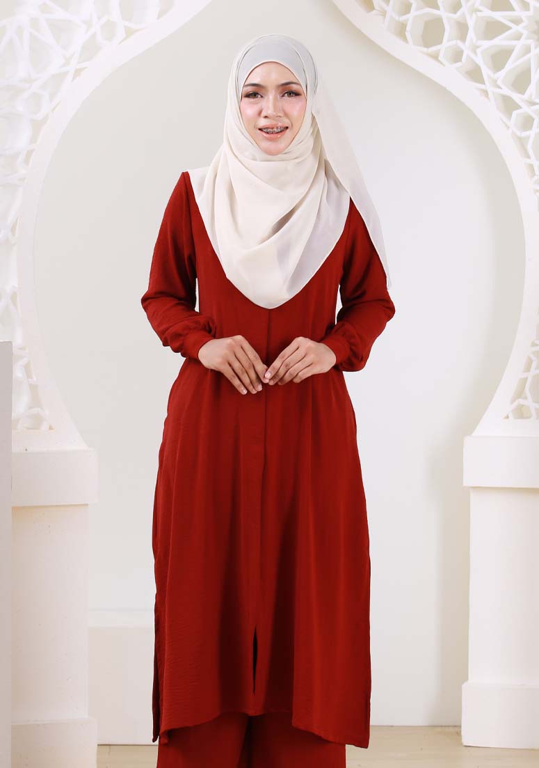 Suit Zahara - Red Velvet
