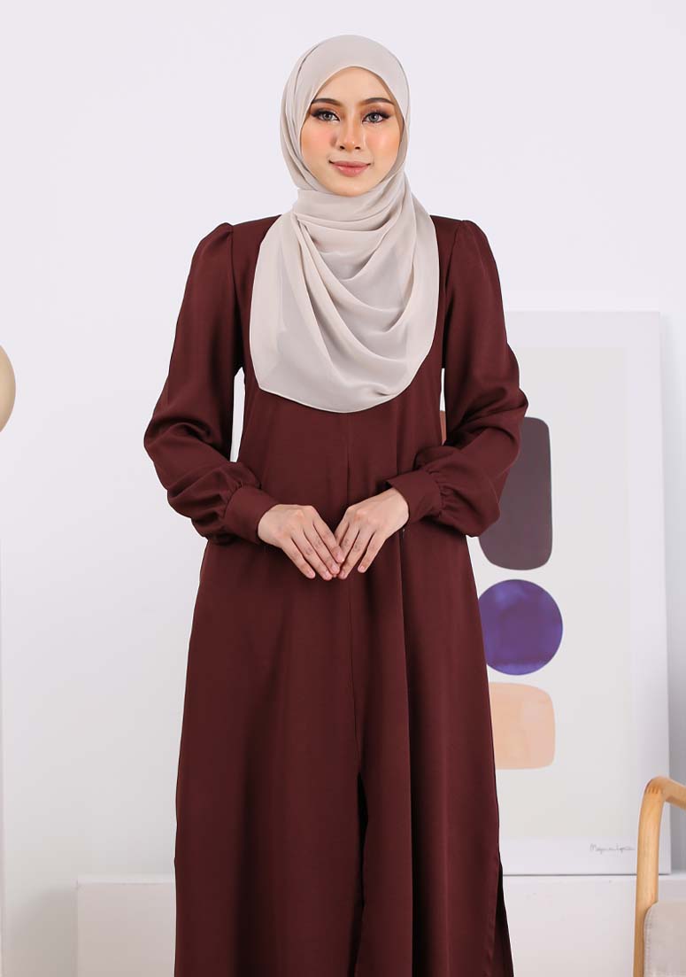 Suit Zakiya - Dark Brown