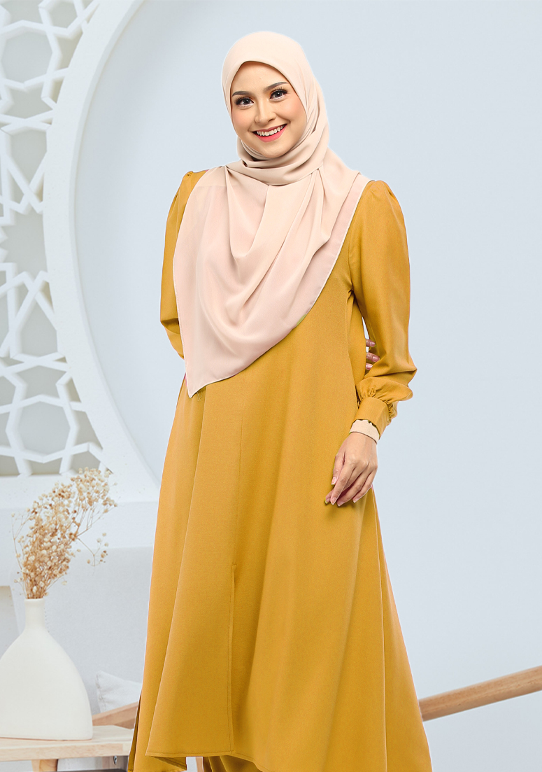 Suit Zakiya - Mustard