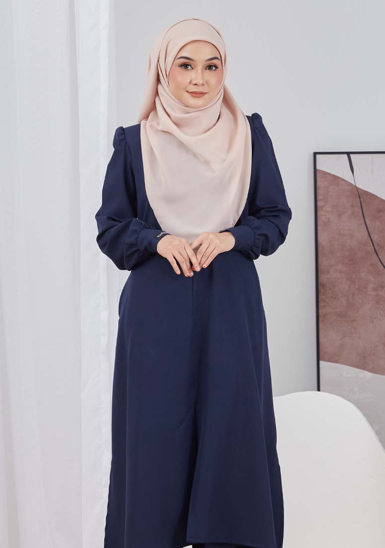 Suit Zakiya - Navy Blue