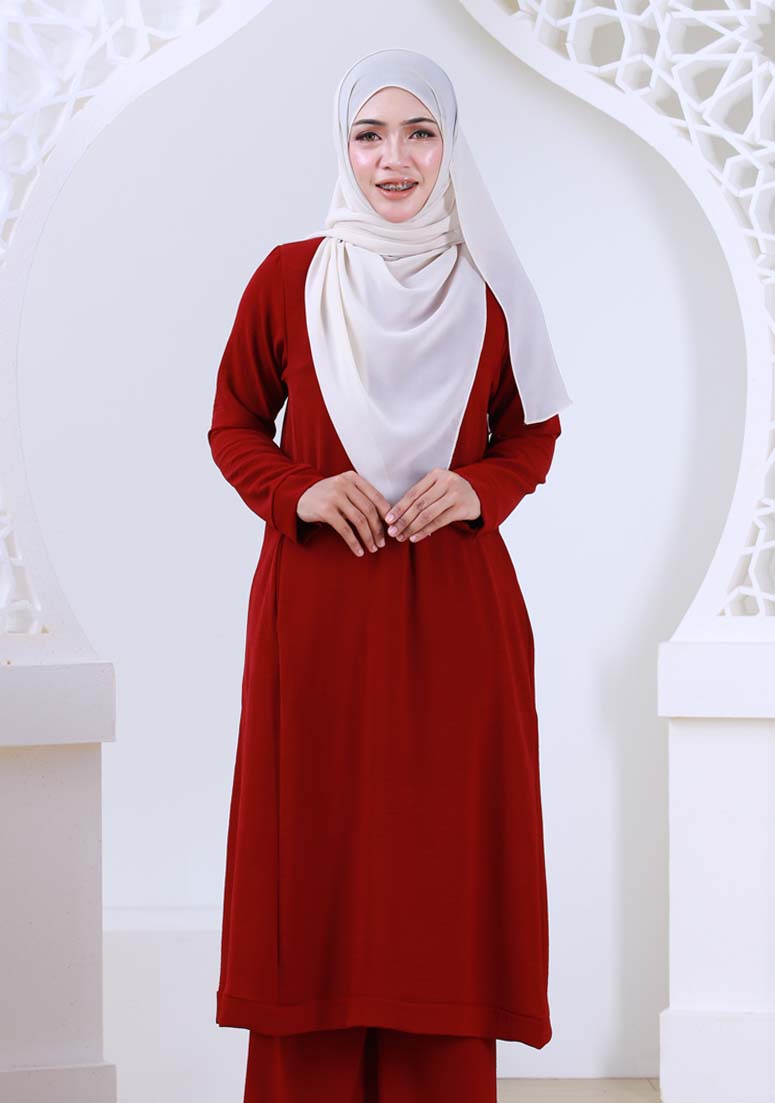 Suit Zetty - Maroon