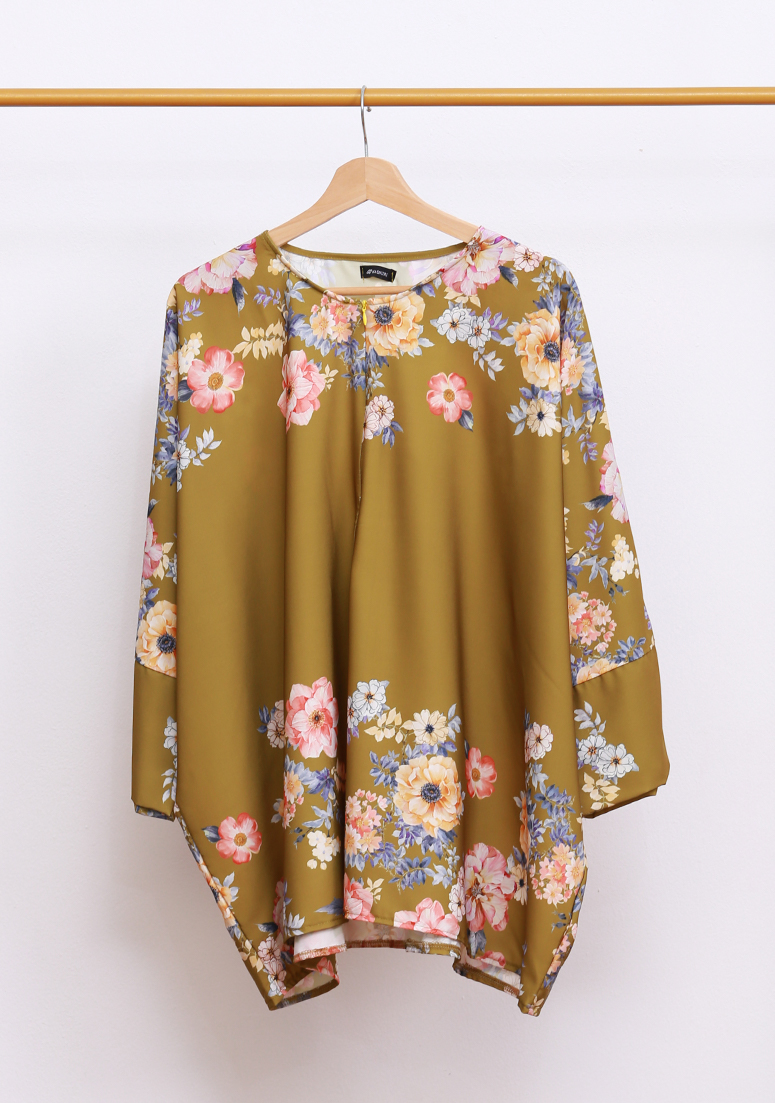 Blouse Sara V22 - Golden Olive
