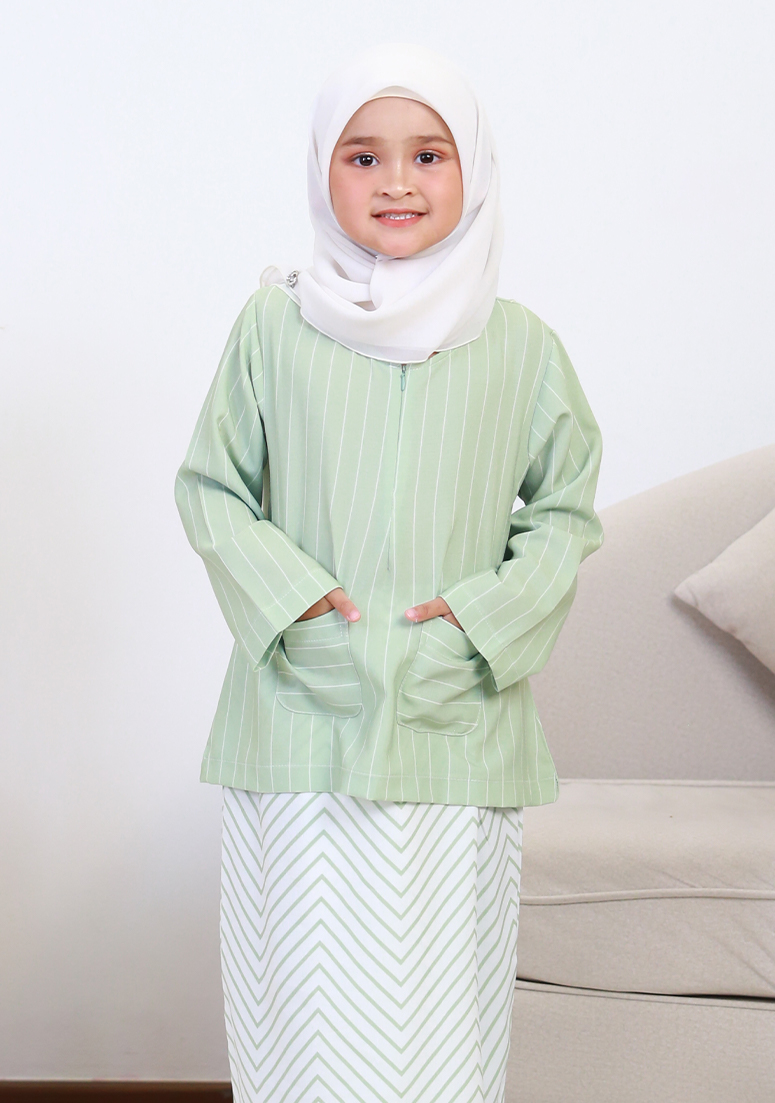 Kurung Imani Kids - Green