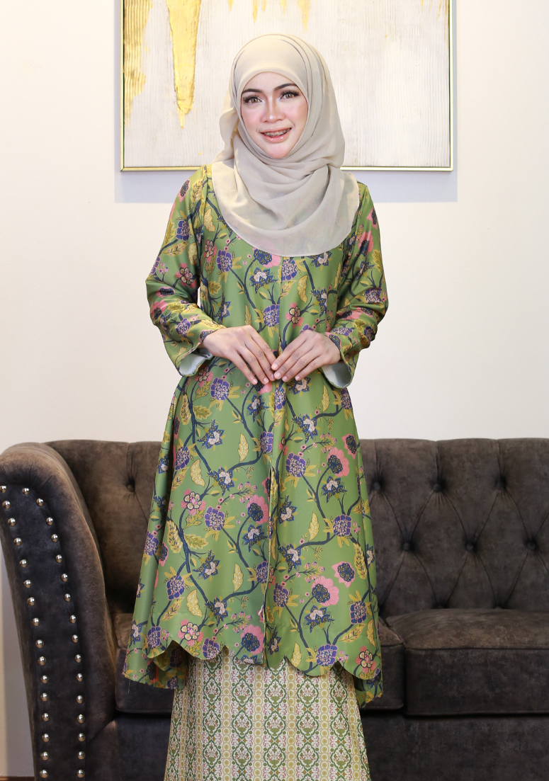 Kurung Dang Tiara - Green Tea