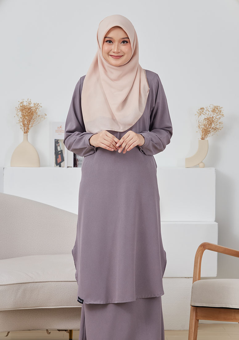 Kurung Jazlyn - Grey