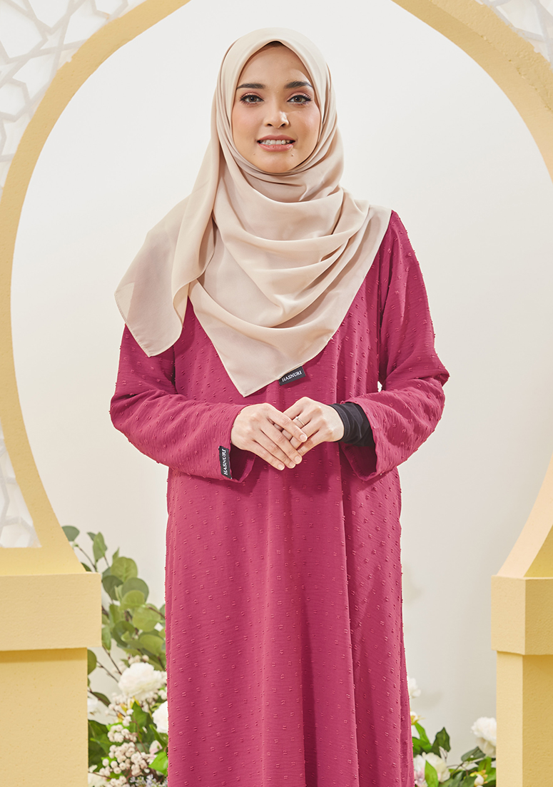 Jubah Masyitah - Magenta