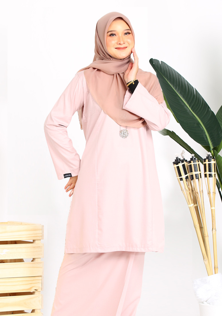 Kurung Hanee - Baby Pink