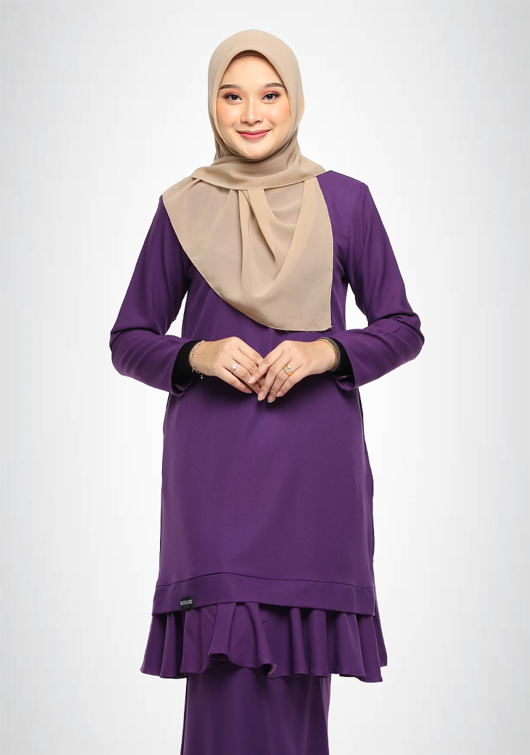 Kurung Latisha - Purple
