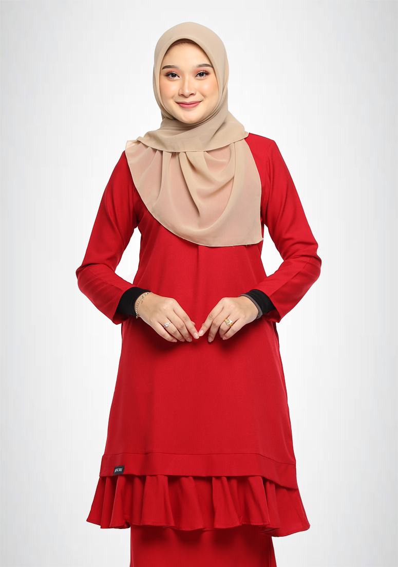 Kurung Latisha - Red