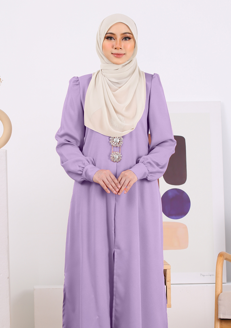 Kurung Nur Zakiya - Lavender
