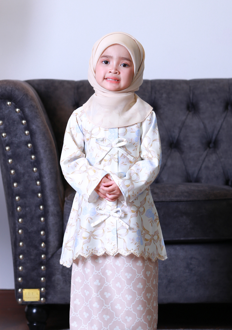 Kurung Dang Wangi Kids - Light Brown