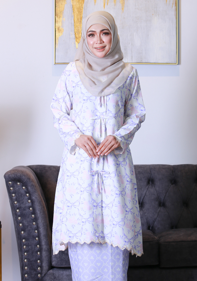 Kurung Dang Wangi - Light Purple
