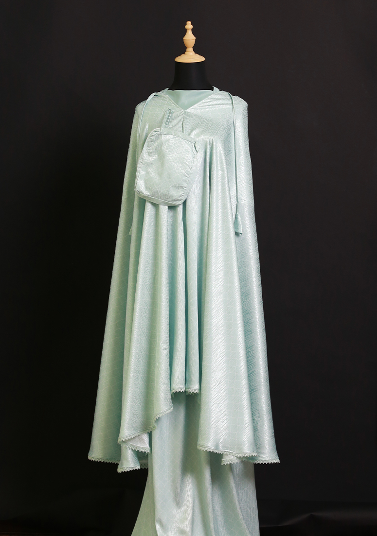 Telekung Nufa - Mint Green
