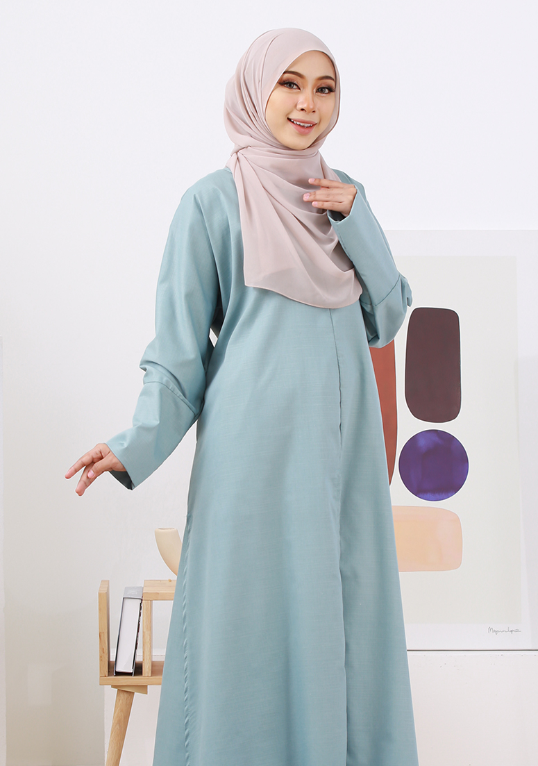 Suit Raudhia - Mint Green