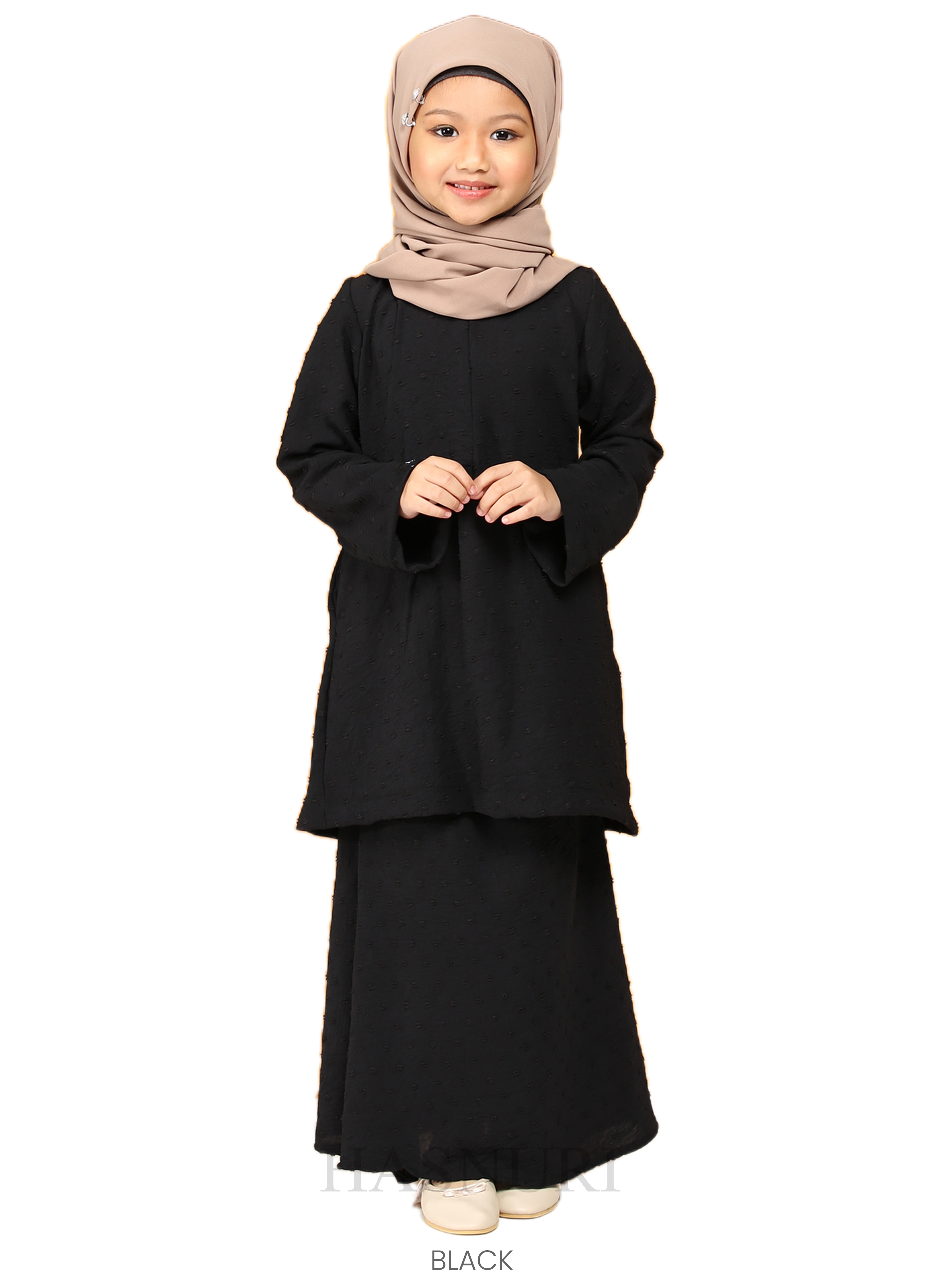 Kurung Misha Kids - Black
