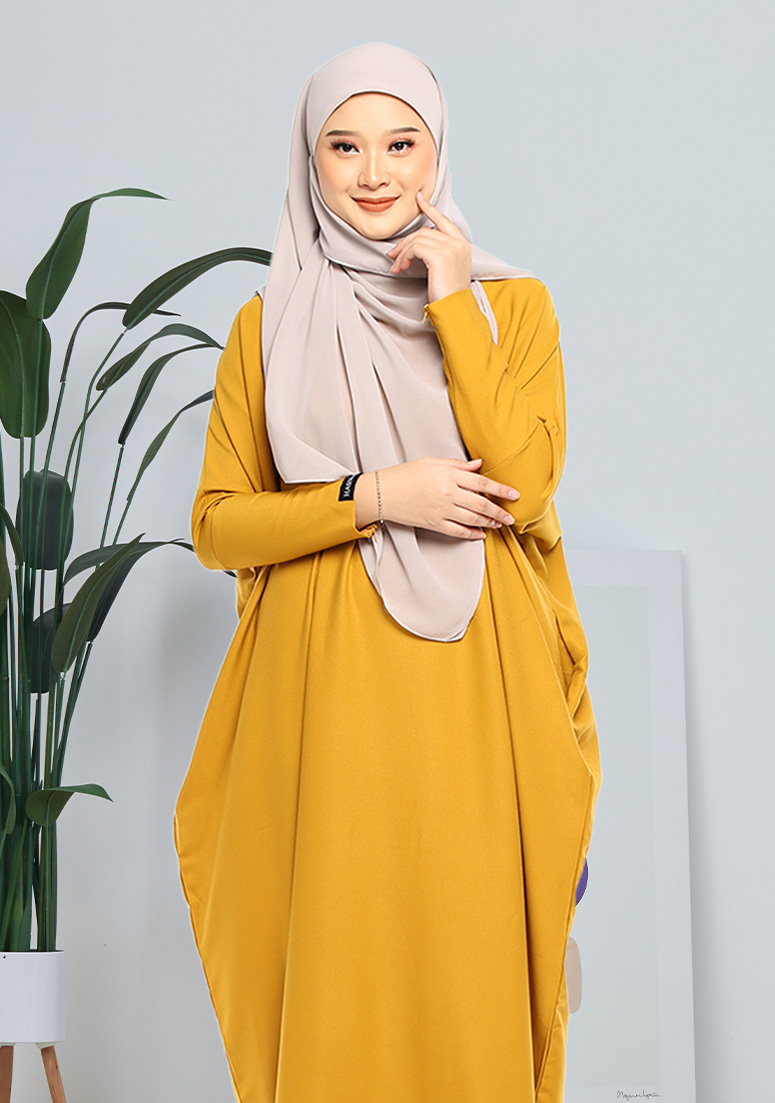 Abaya Nysa - Mustard