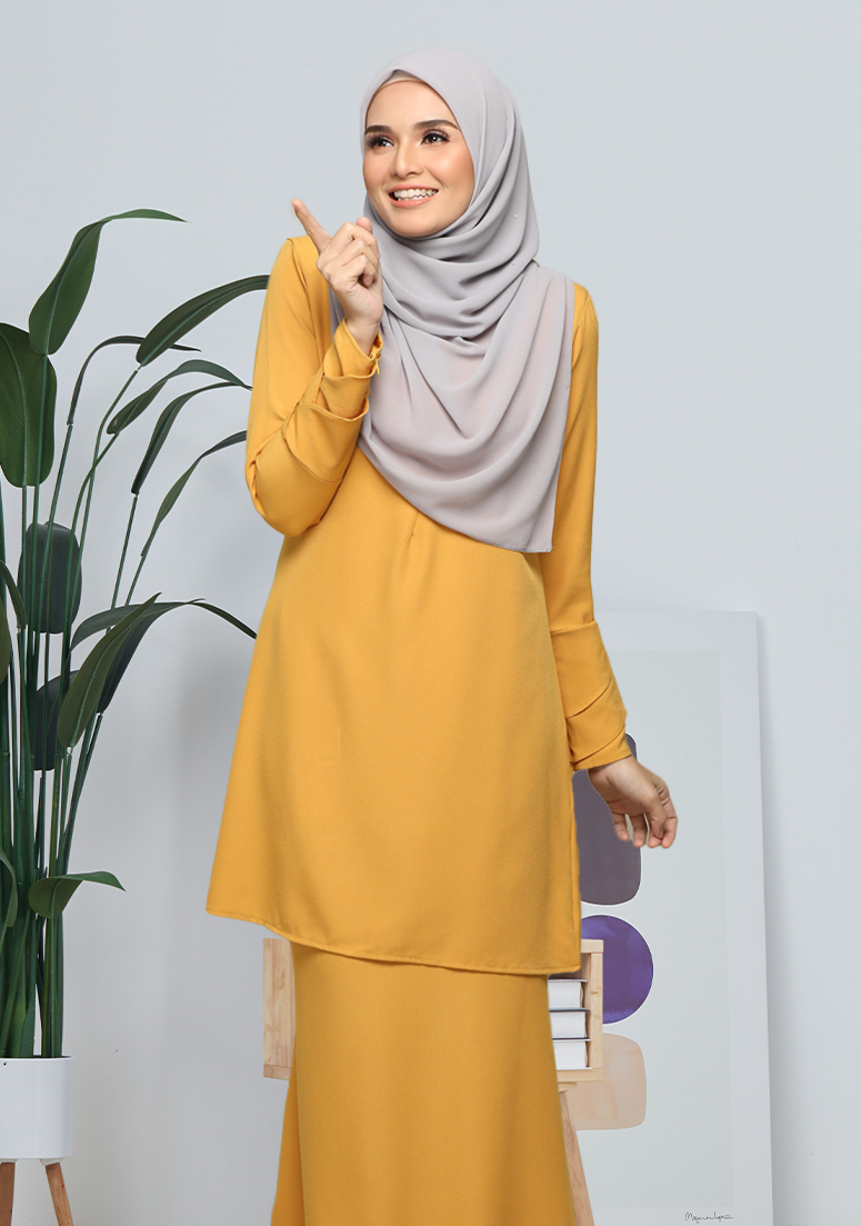 Kurung Lily - Mustard