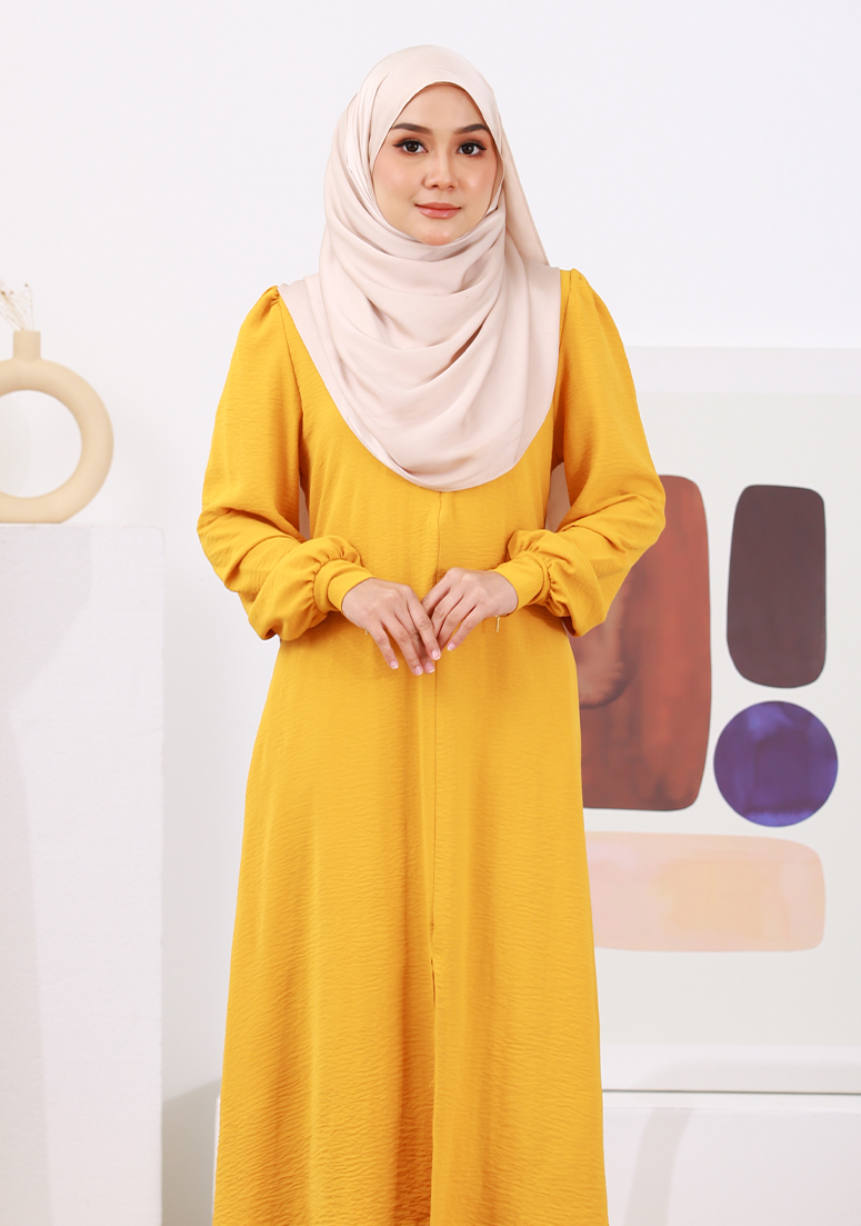 Suit Nur Zakiya - Mustard